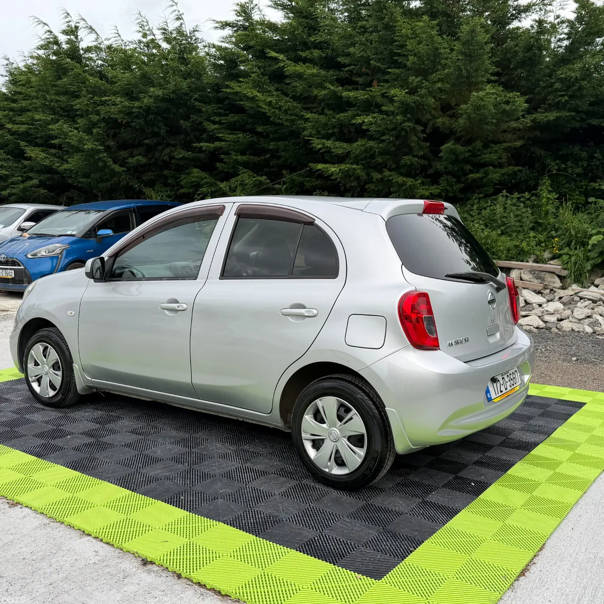 Nissan March Hatchback, Petrol, 2017, Silver