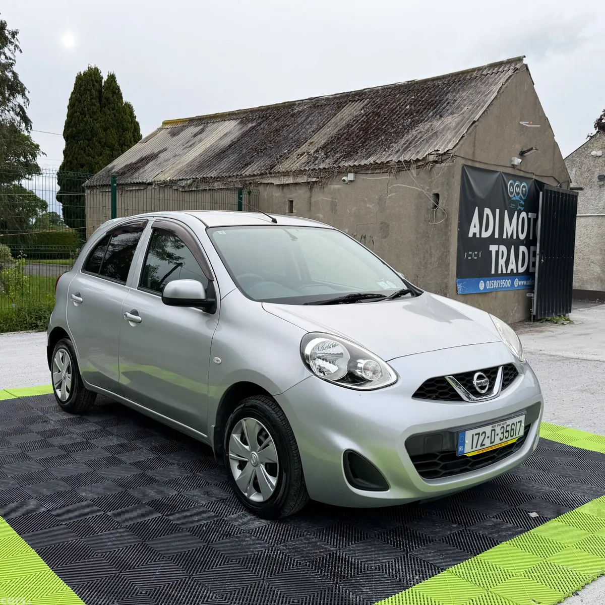 Nissan March Hatchback, Petrol, 2017, Silver