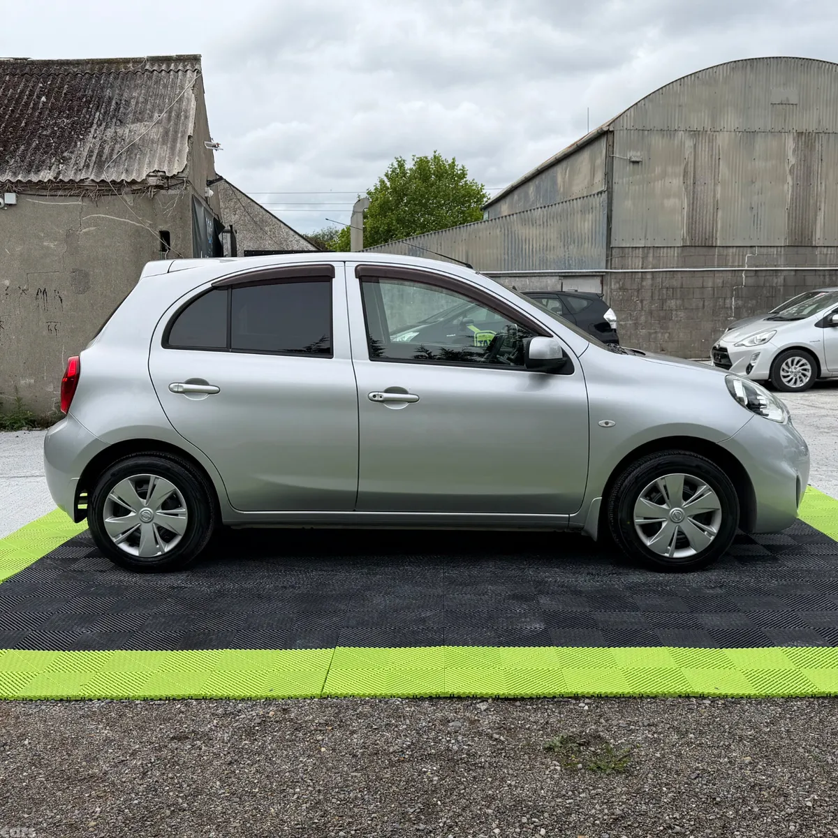 Nissan March Hatchback, Petrol, 2017, Silver
