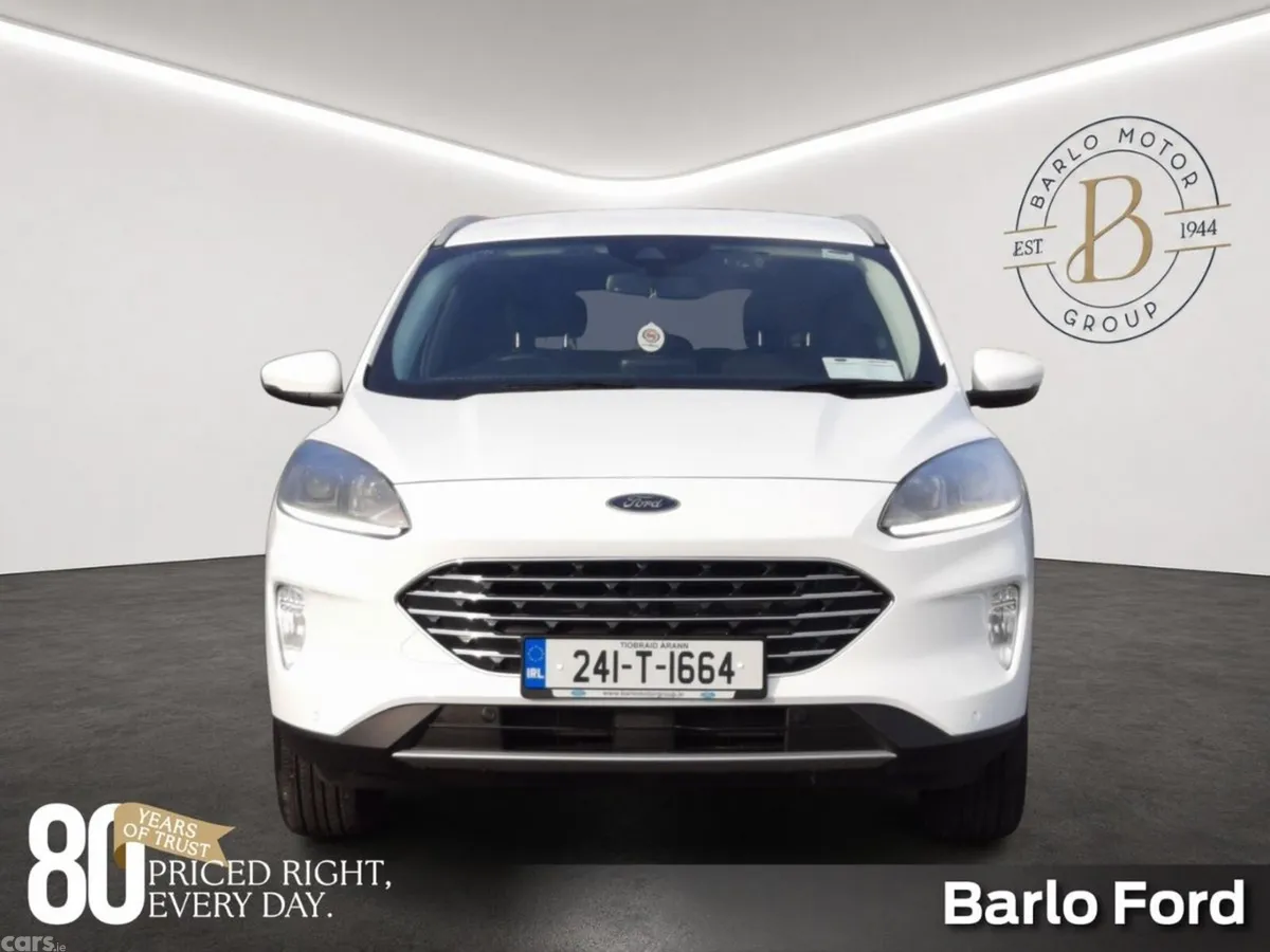 Ford Kuga SUV, Petrol Plug-in Hybrid, 2024, White