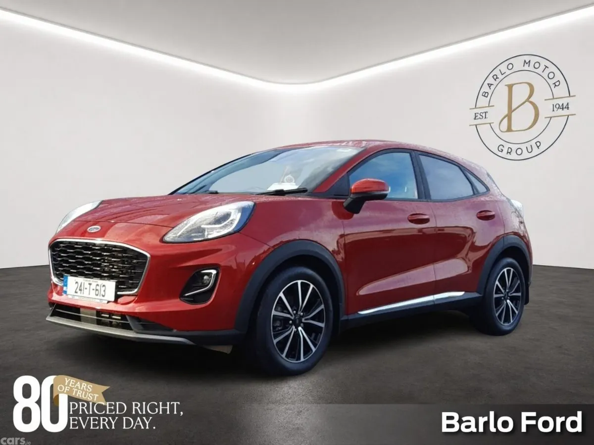 Ford Puma MPV, Petrol Hybrid, 2024, Red