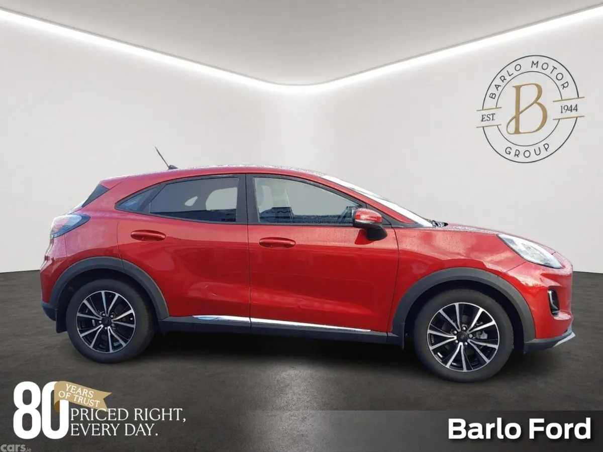 Ford Puma MPV, Petrol Hybrid, 2024, Red