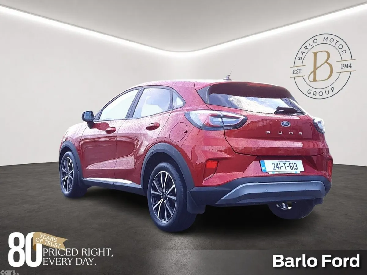 Ford Puma MPV, Petrol Hybrid, 2024, Red