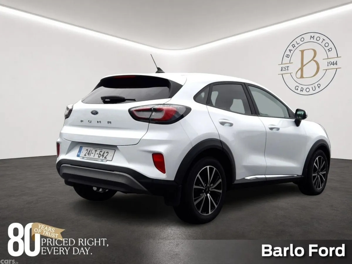 Ford Puma MPV, Petrol Hybrid, 2024, White