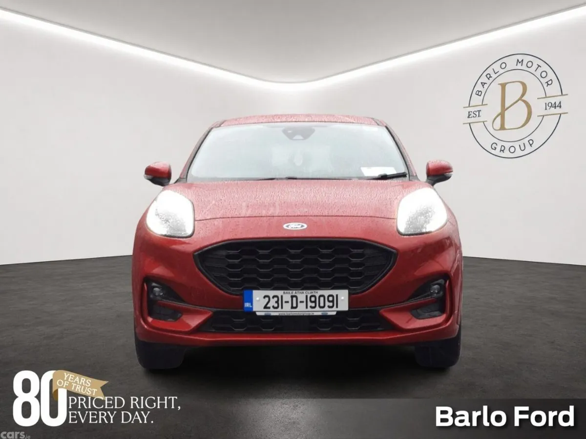 Ford Puma MPV, Petrol Hybrid, 2023, Red