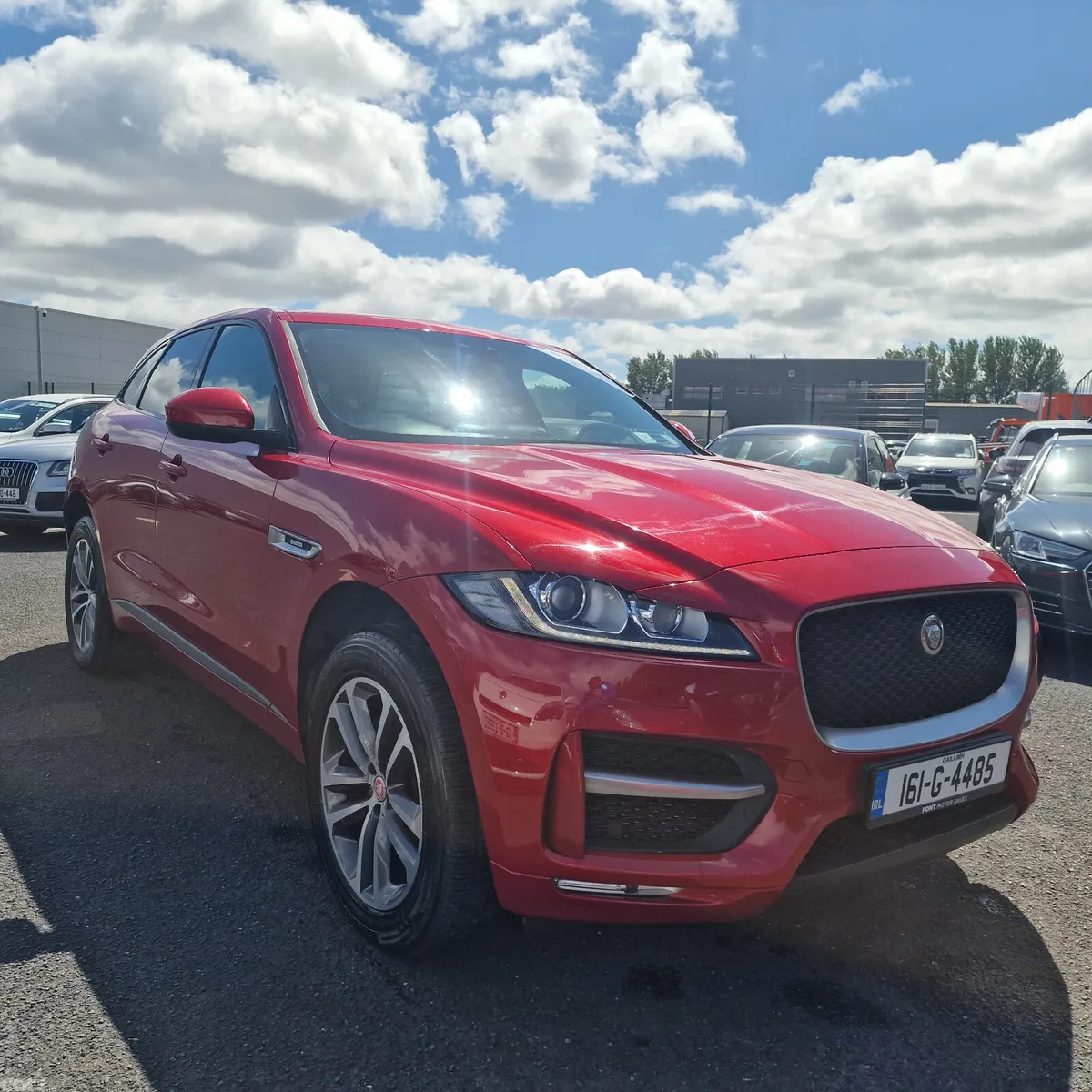 Jaguar F-Pace SUV, Diesel, 2016, Red