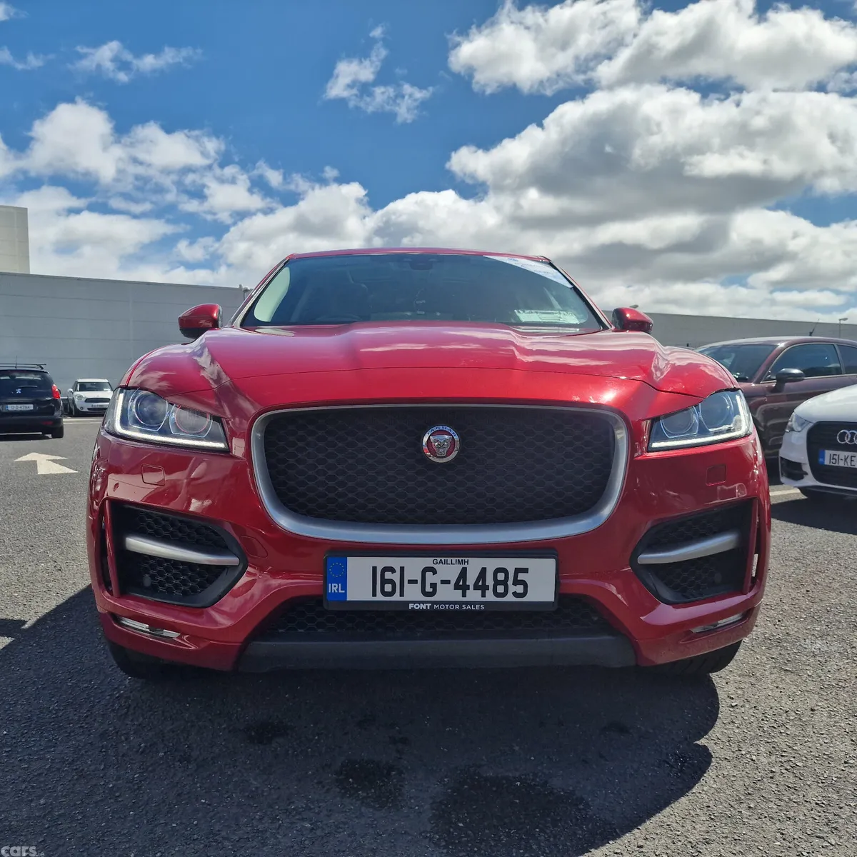 Jaguar F-Pace SUV, Diesel, 2016, Red