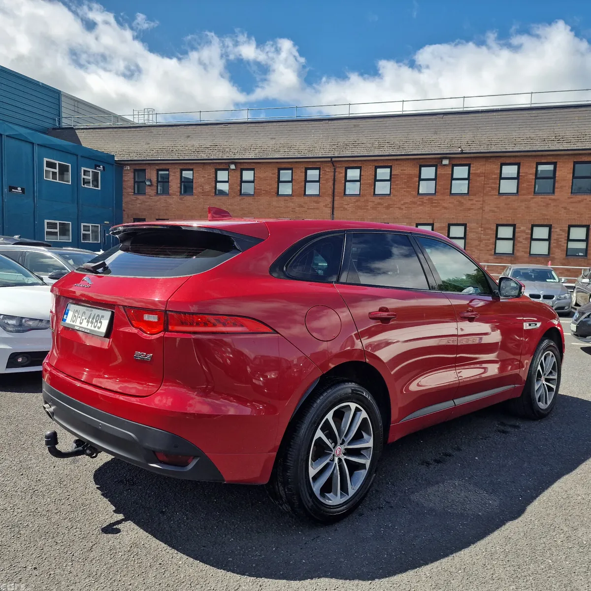 Jaguar F-Pace SUV, Diesel, 2016, Red