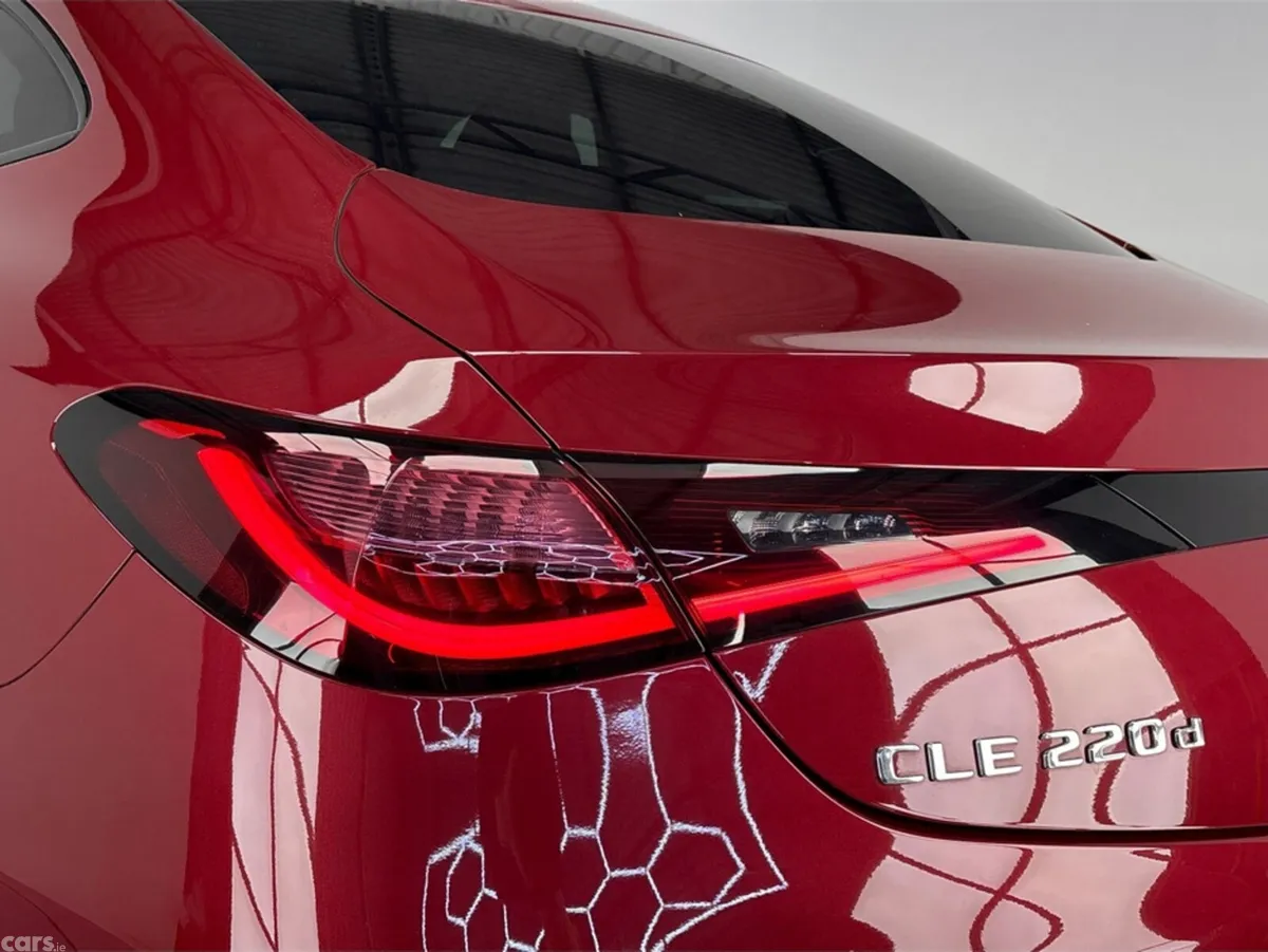 Mercedes-Benz CLE Coupe, Diesel Hybrid, 2025, Red