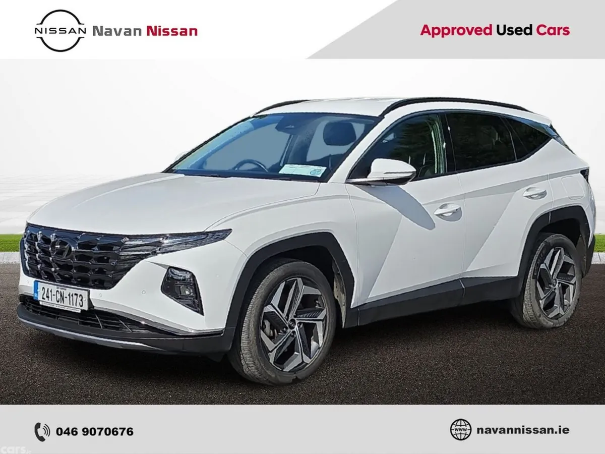 Hyundai Tucson SUV, Petrol Hybrid, 2024, White