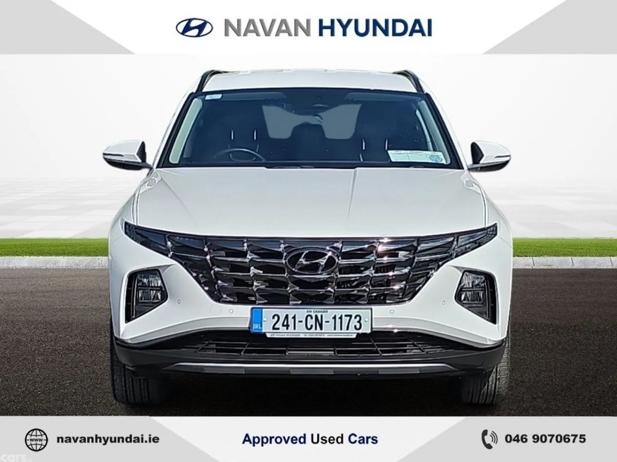 Hyundai Tucson SUV, Petrol Hybrid, 2024, White