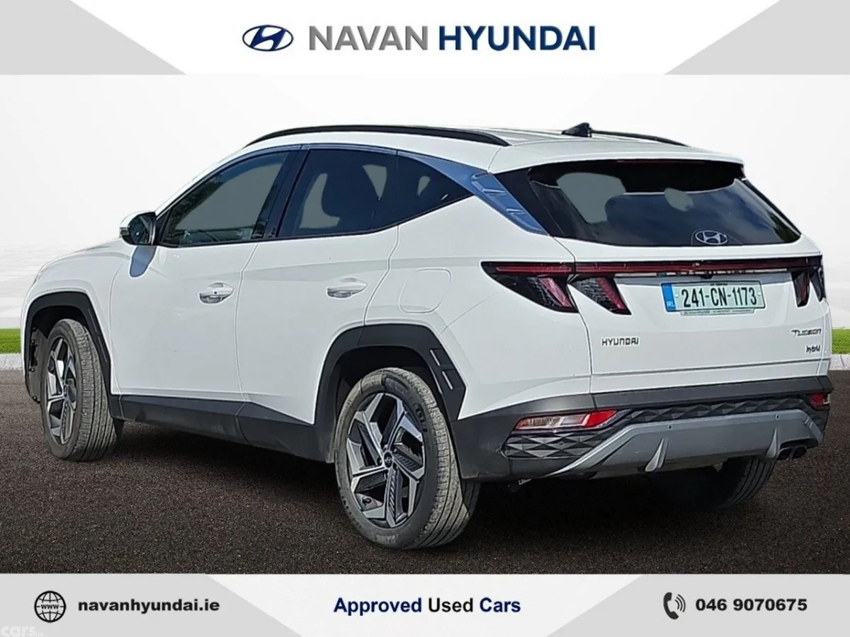 Hyundai Tucson SUV, Petrol Hybrid, 2024, White
