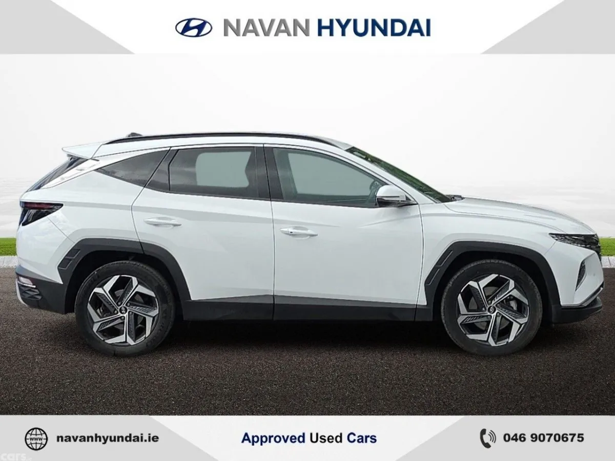 Hyundai Tucson SUV, Petrol Hybrid, 2024, White