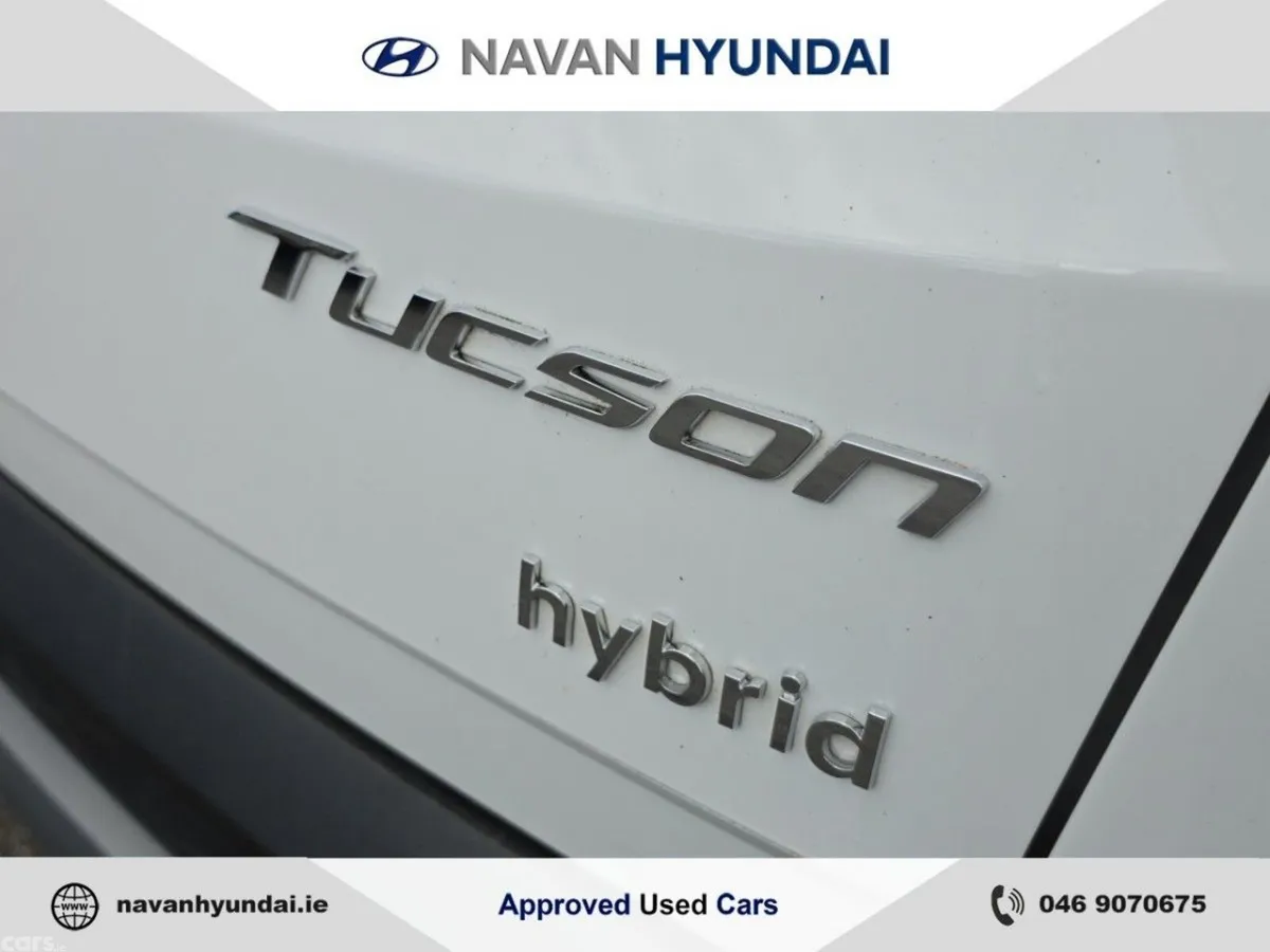 Hyundai Tucson SUV, Petrol Hybrid, 2024, White