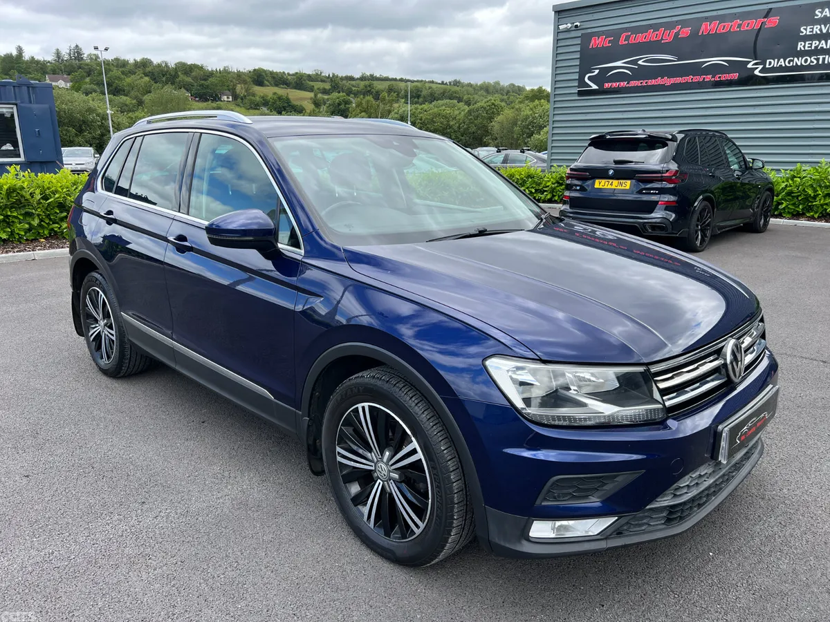 Volkswagen Tiguan SUV, Diesel, 2016, Blue