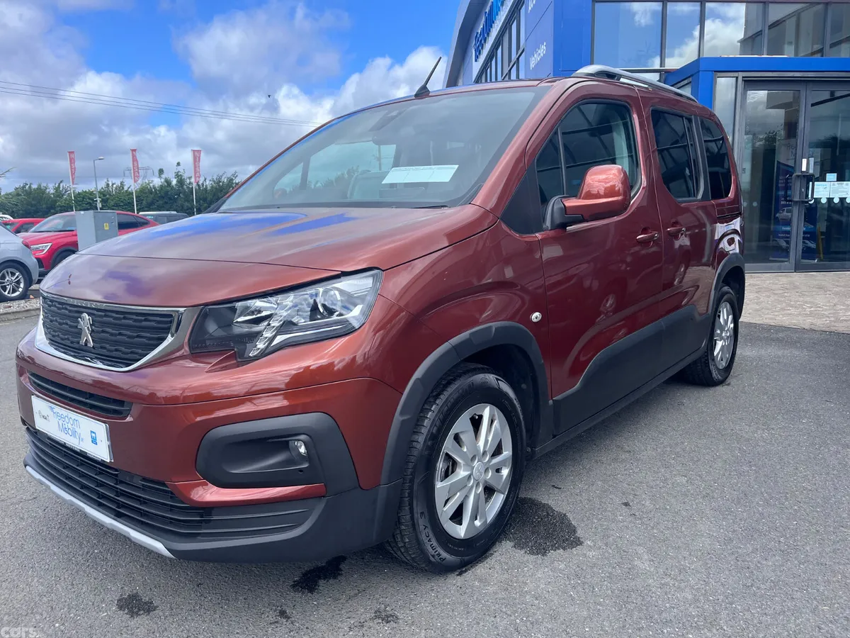 Peugeot Rifter MPV, Diesel, 2021, Orange