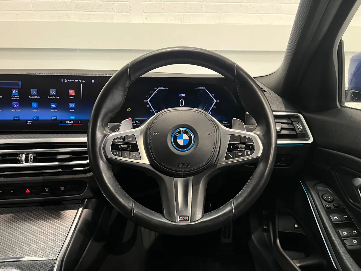 BMW 3-Series Saloon, Petrol Plug-in Hybrid, 2023, Blue