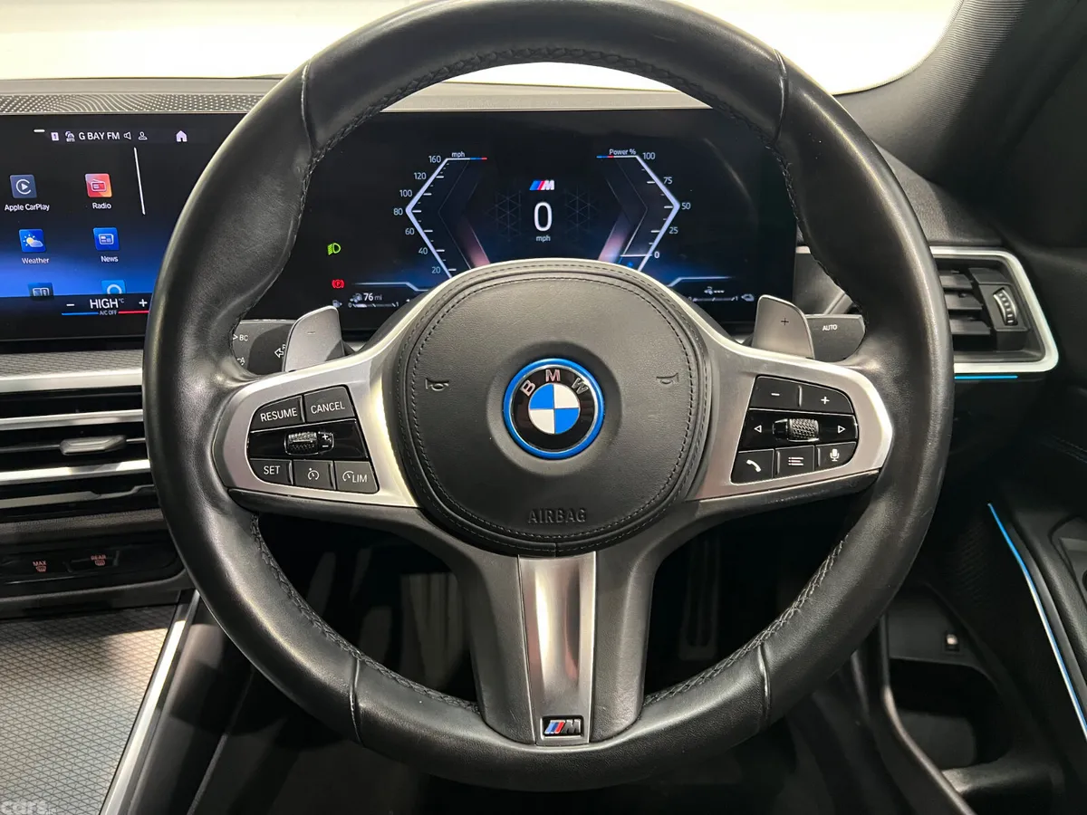 BMW 3-Series Saloon, Petrol Plug-in Hybrid, 2023, Blue