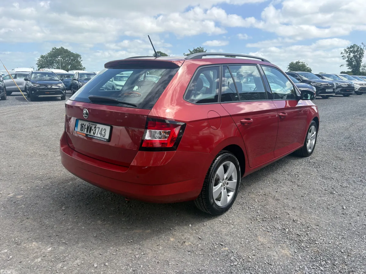 Skoda Fabia Estate, Diesel, 2016, Red