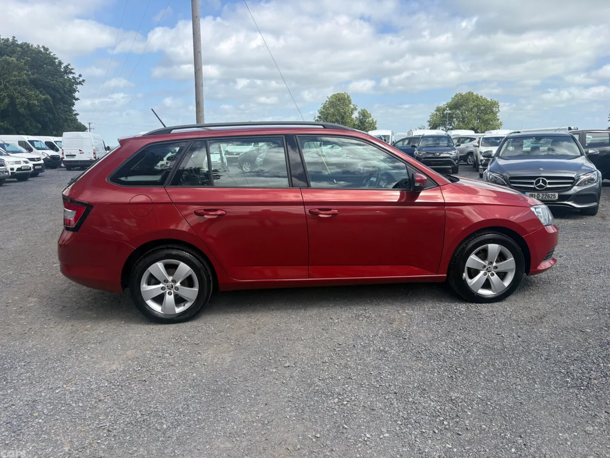 Skoda Fabia Estate, Diesel, 2016, Red