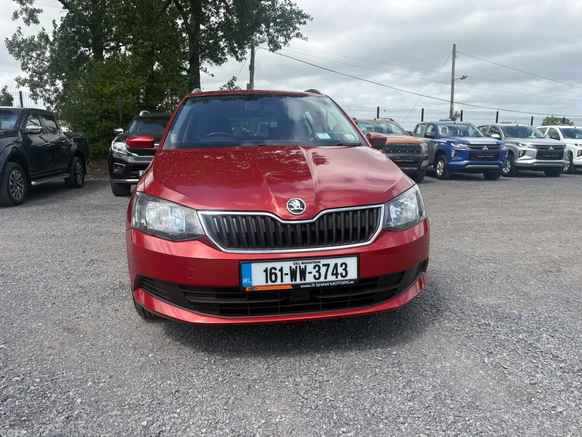Skoda Fabia Estate, Diesel, 2016, Red