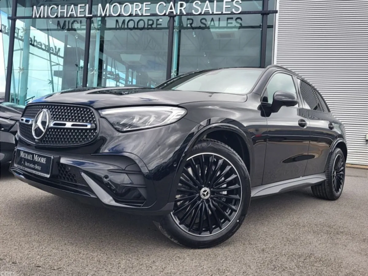 Mercedes-Benz GLC SUV, Diesel Hybrid, 2027, Black