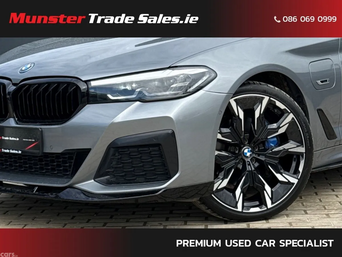 BMW 5-Series Saloon, Petrol Plug-in Hybrid, 2023, Grey