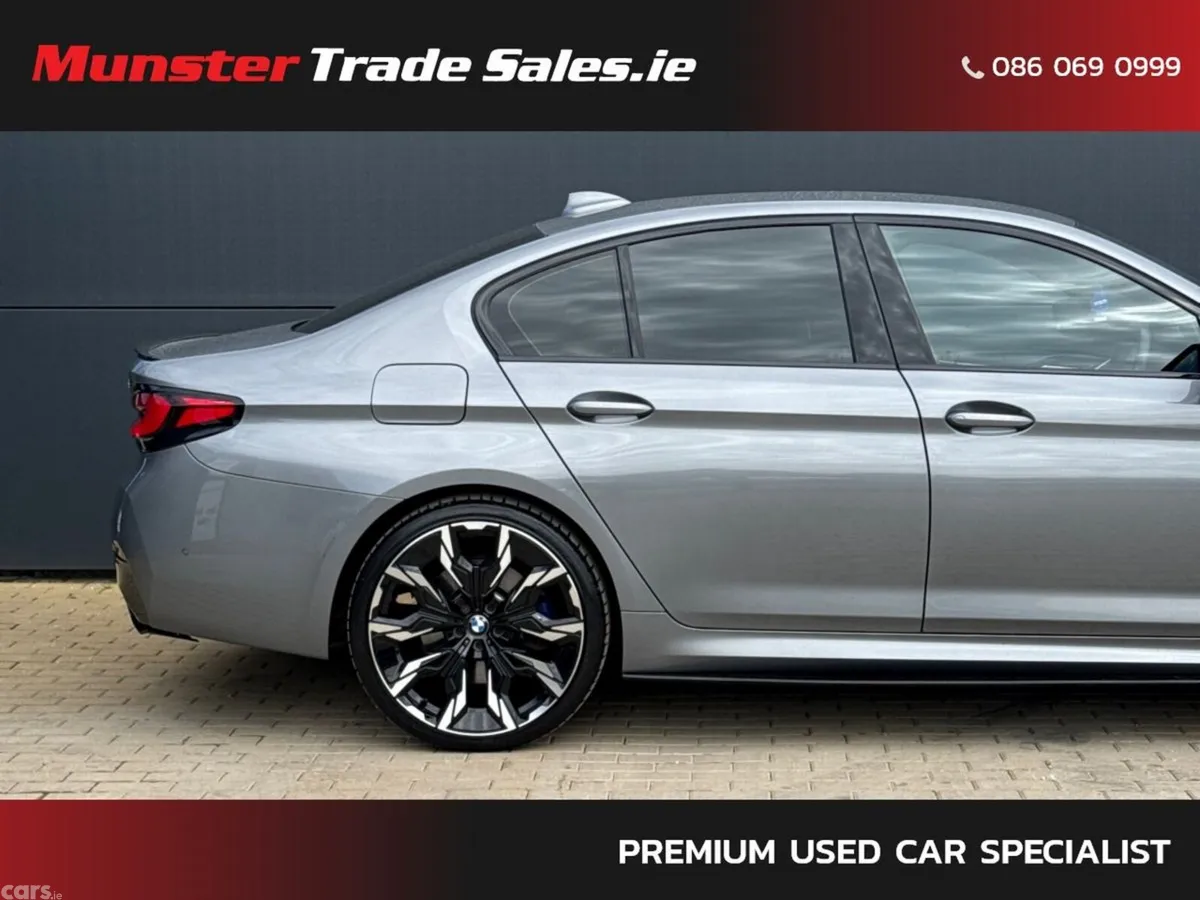 BMW 5-Series Saloon, Petrol Plug-in Hybrid, 2023, Grey