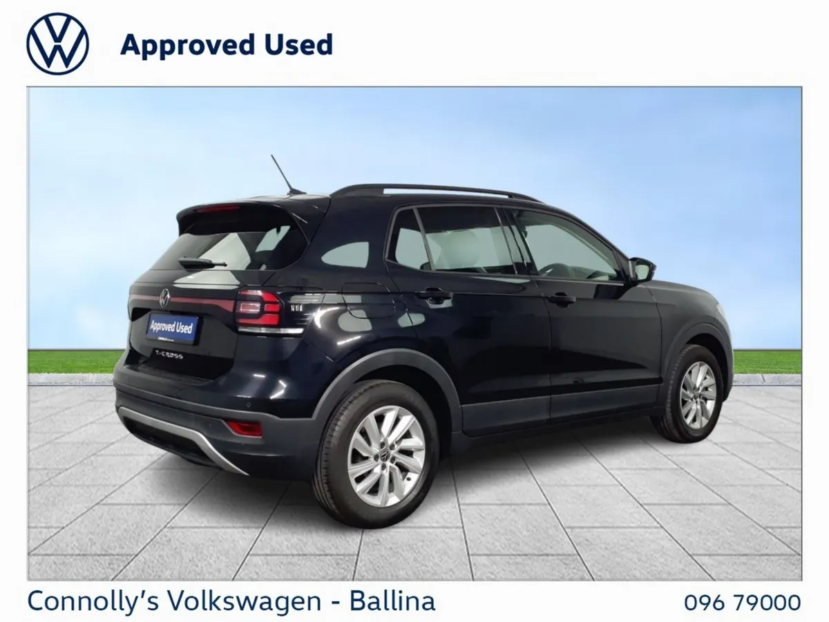 Volkswagen T-Cross SUV, Petrol, 2024, Black
