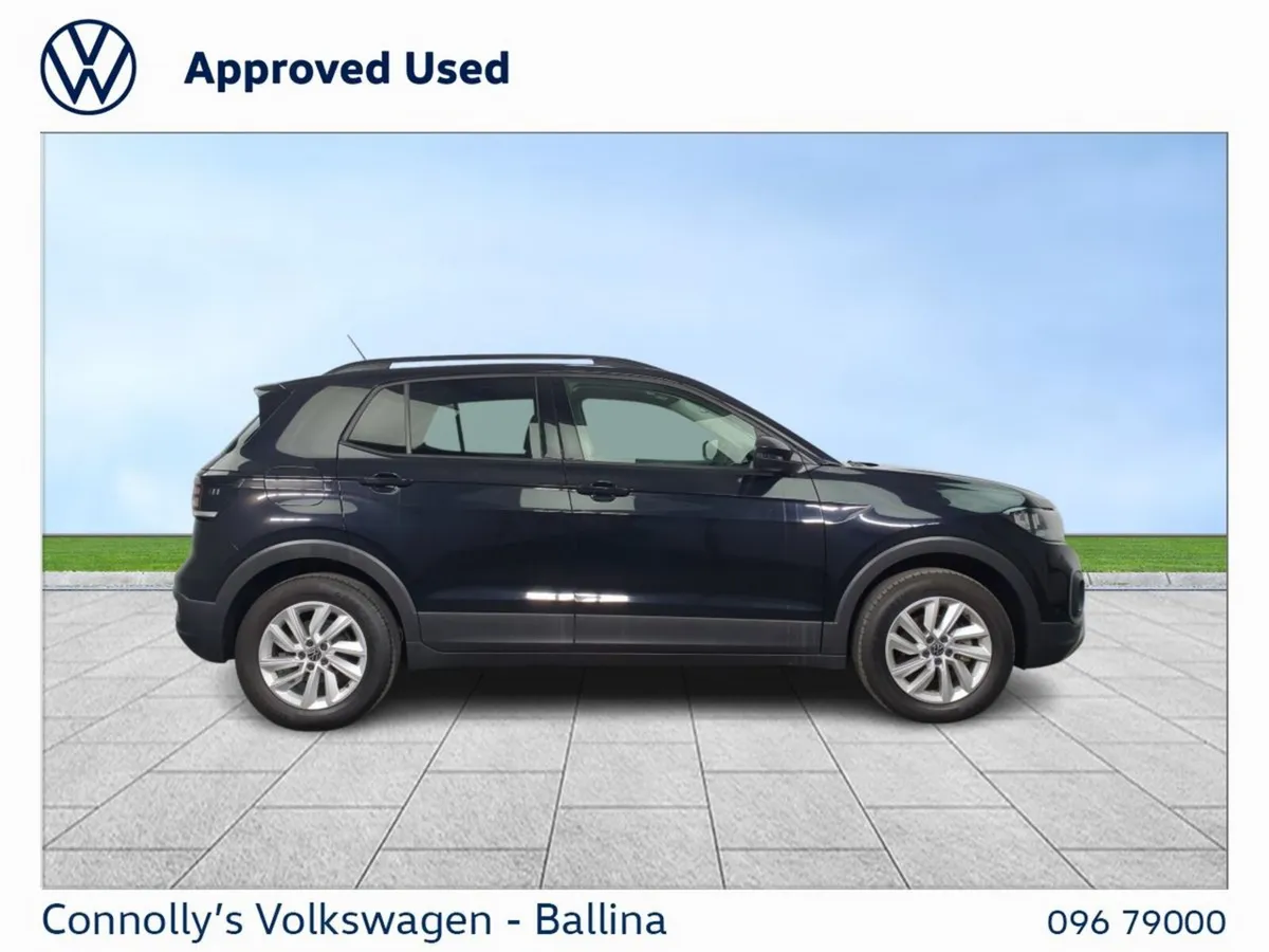 Volkswagen T-Cross SUV, Petrol, 2024, Black