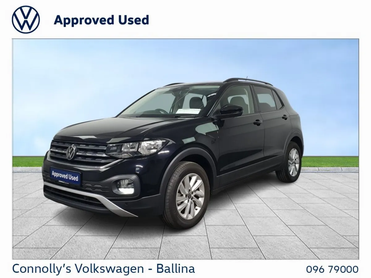 Volkswagen T-Cross SUV, Petrol, 2024, Black