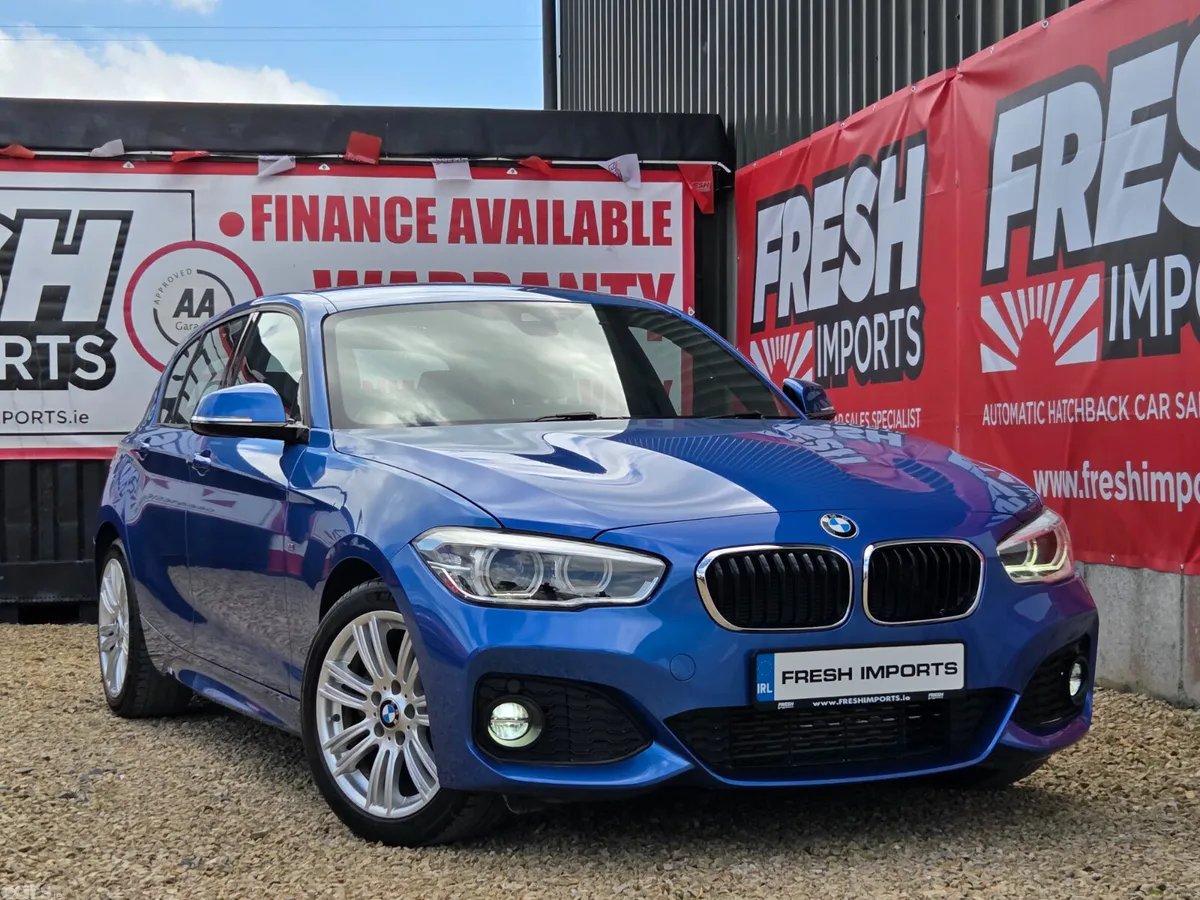 BMW 1-Series Hatchback, Diesel, 2017, Blue