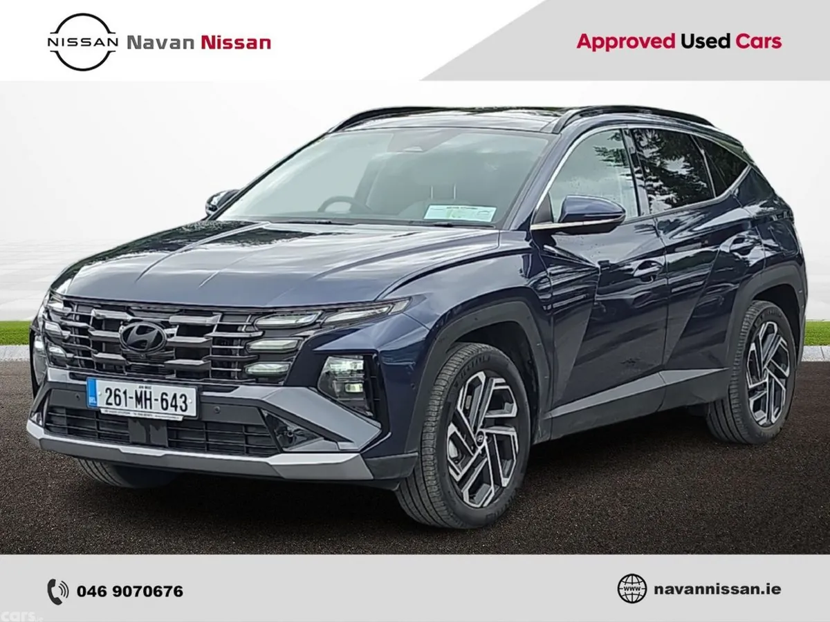 Hyundai Tucson SUV, Petrol Plug-in Hybrid, 2026, Blue