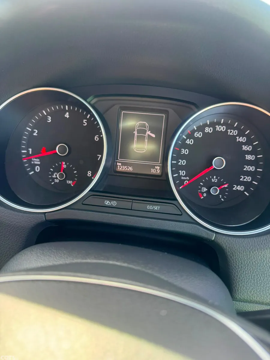 Volkswagen Polo Hatchback, Petrol, 2014, Red