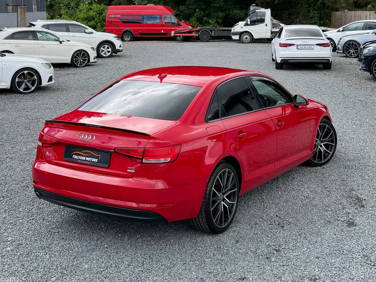 Audi A4 Saloon, Diesel, 2017, Red