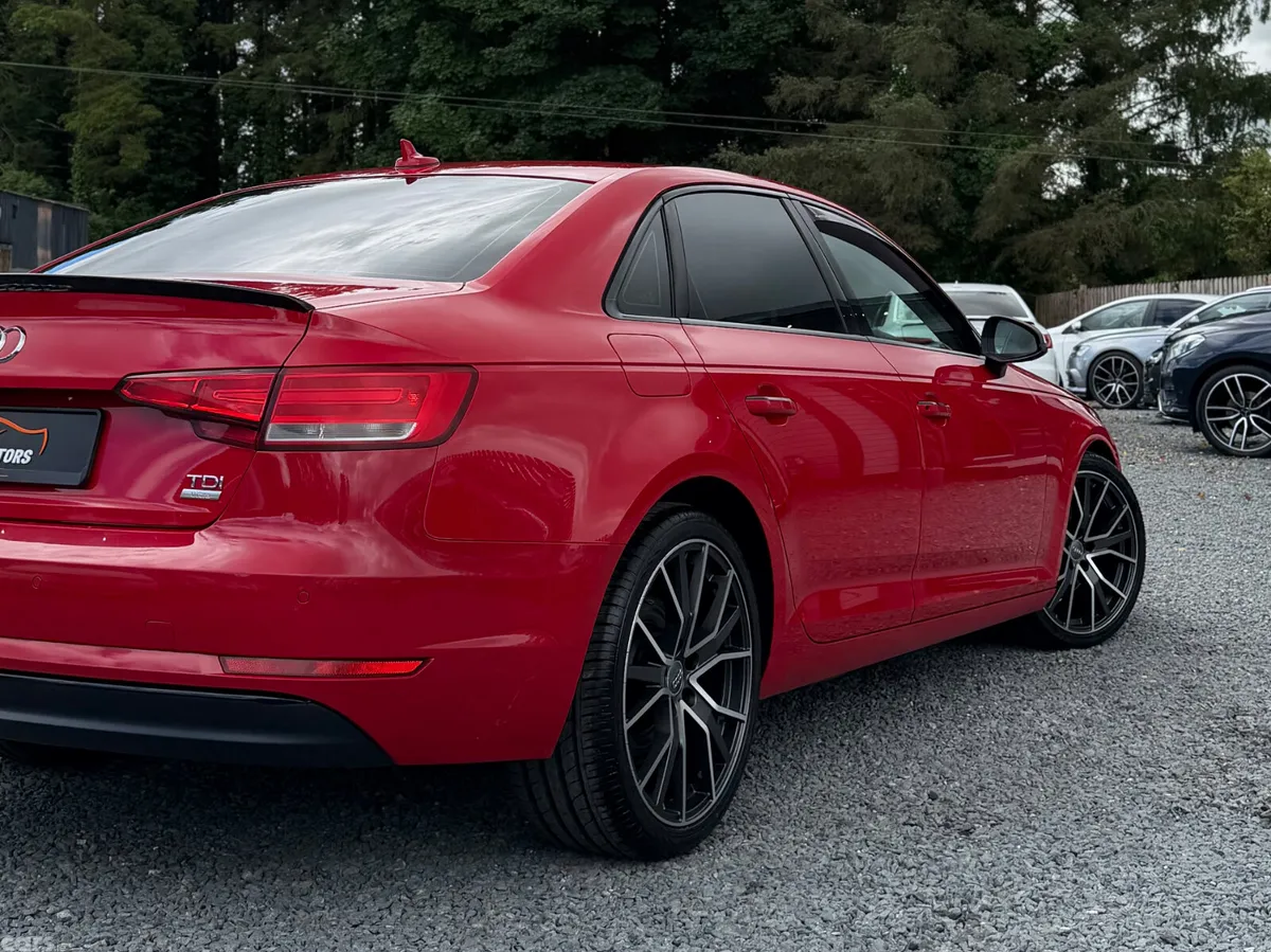Audi A4 Saloon, Diesel, 2017, Red