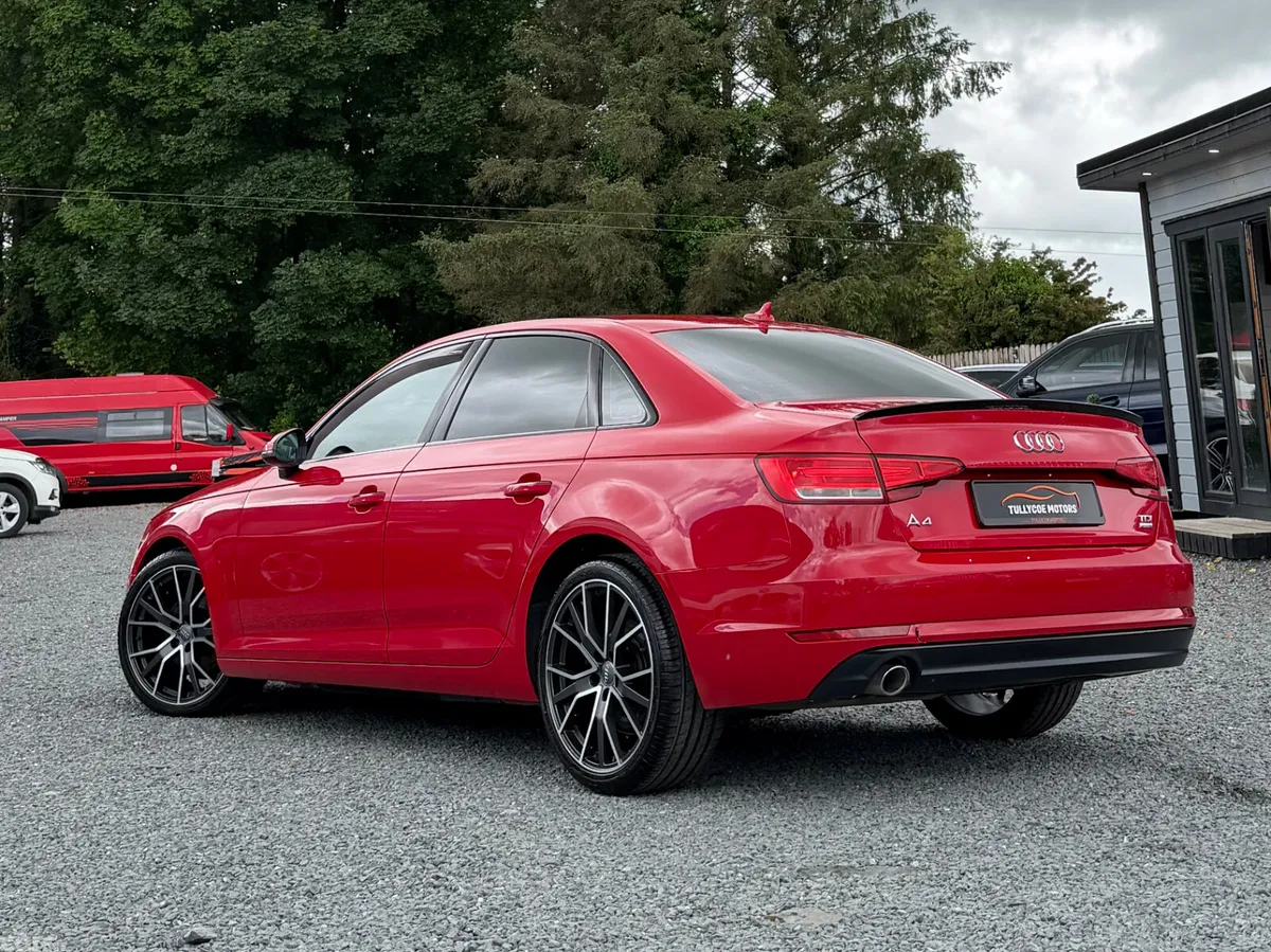 Audi A4 Saloon, Diesel, 2017, Red