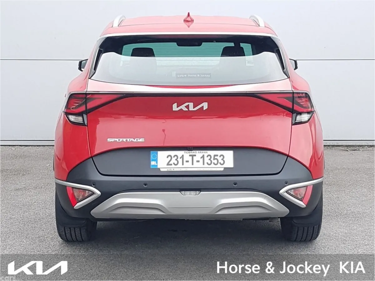 Kia Sportage SUV, Diesel Hybrid, 2023, Red