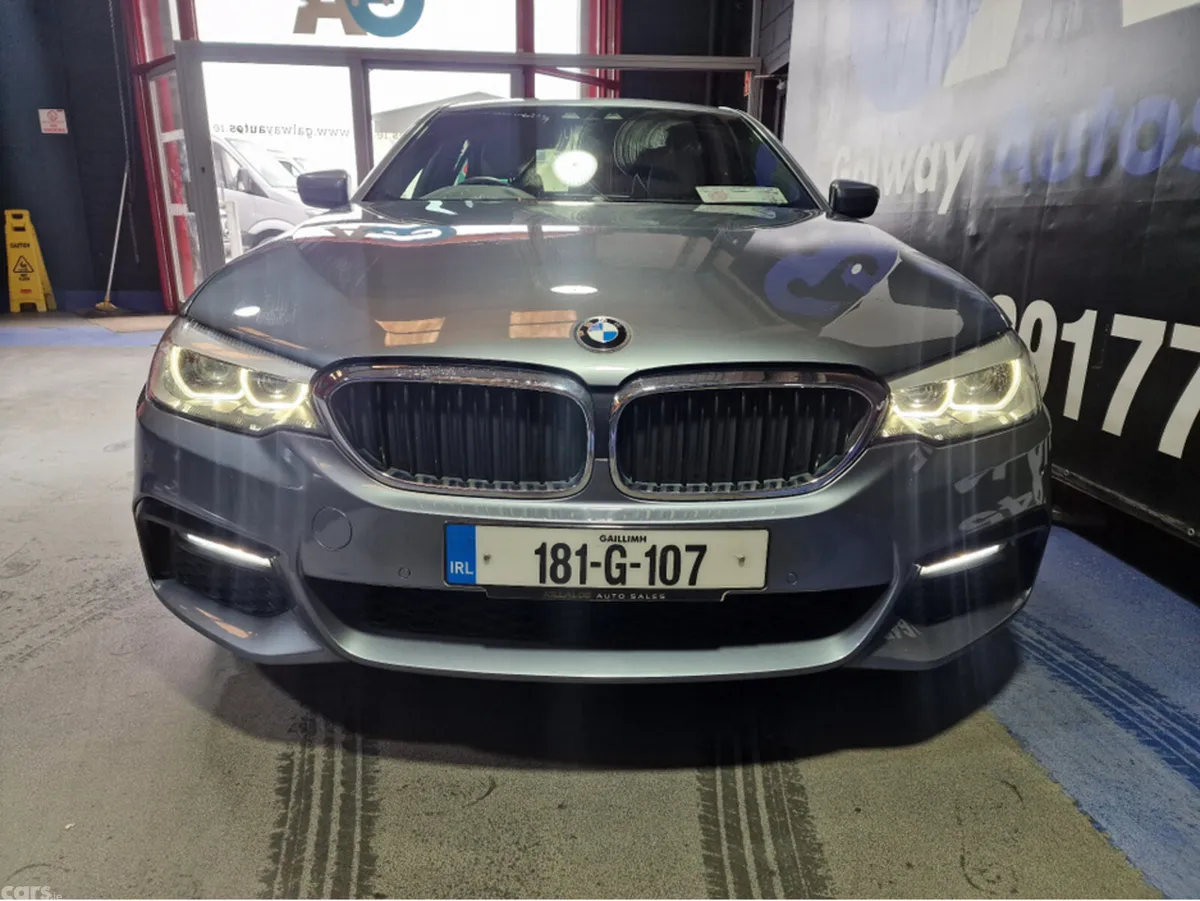 BMW 5-Series Saloon, Diesel, 2018, Grey
