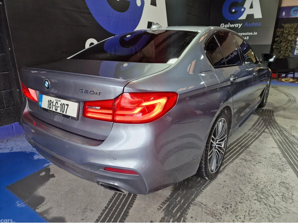 BMW 5-Series Saloon, Diesel, 2018, Grey