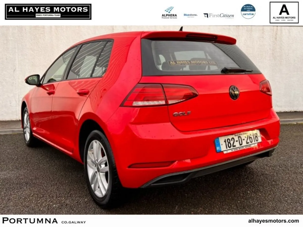 Volkswagen Golf Hatchback, Petrol, 2018, Red