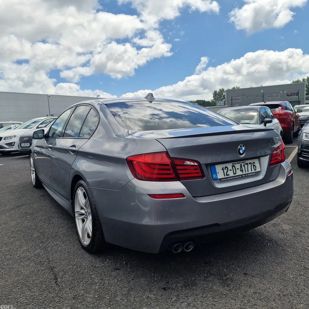 BMW 5-Series Saloon, Diesel, 2012, Grey
