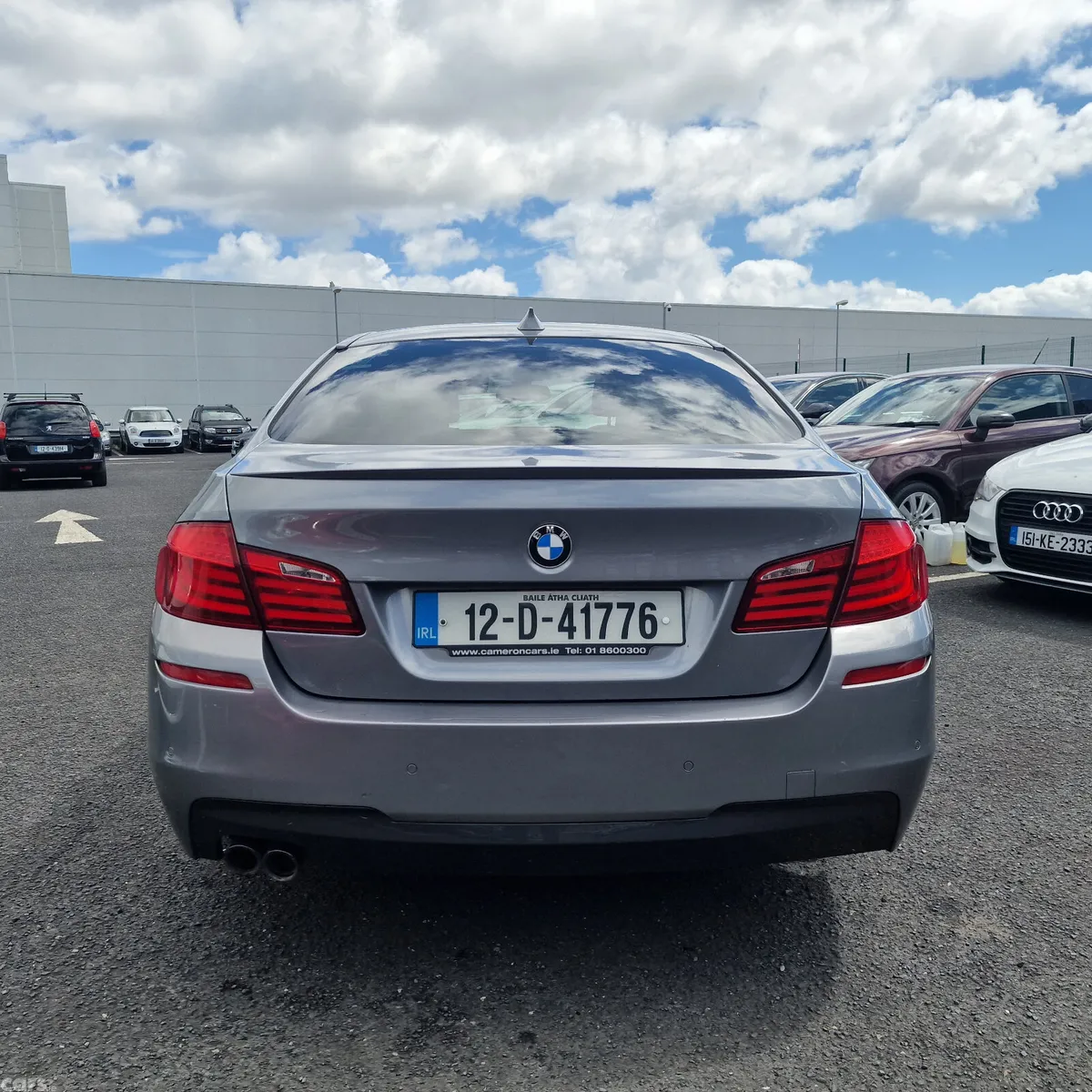 BMW 5-Series Saloon, Diesel, 2012, Grey