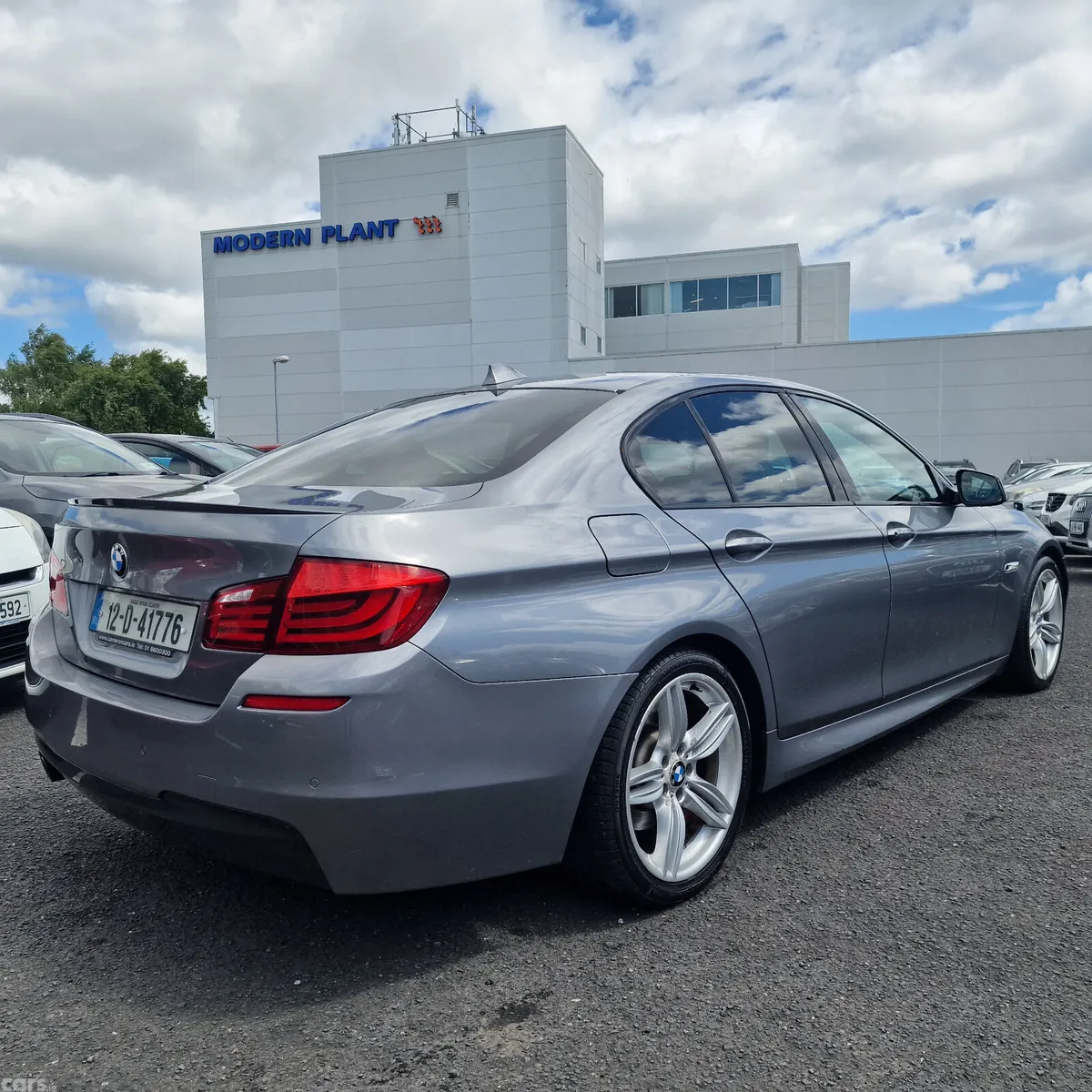 BMW 5-Series Saloon, Diesel, 2012, Grey