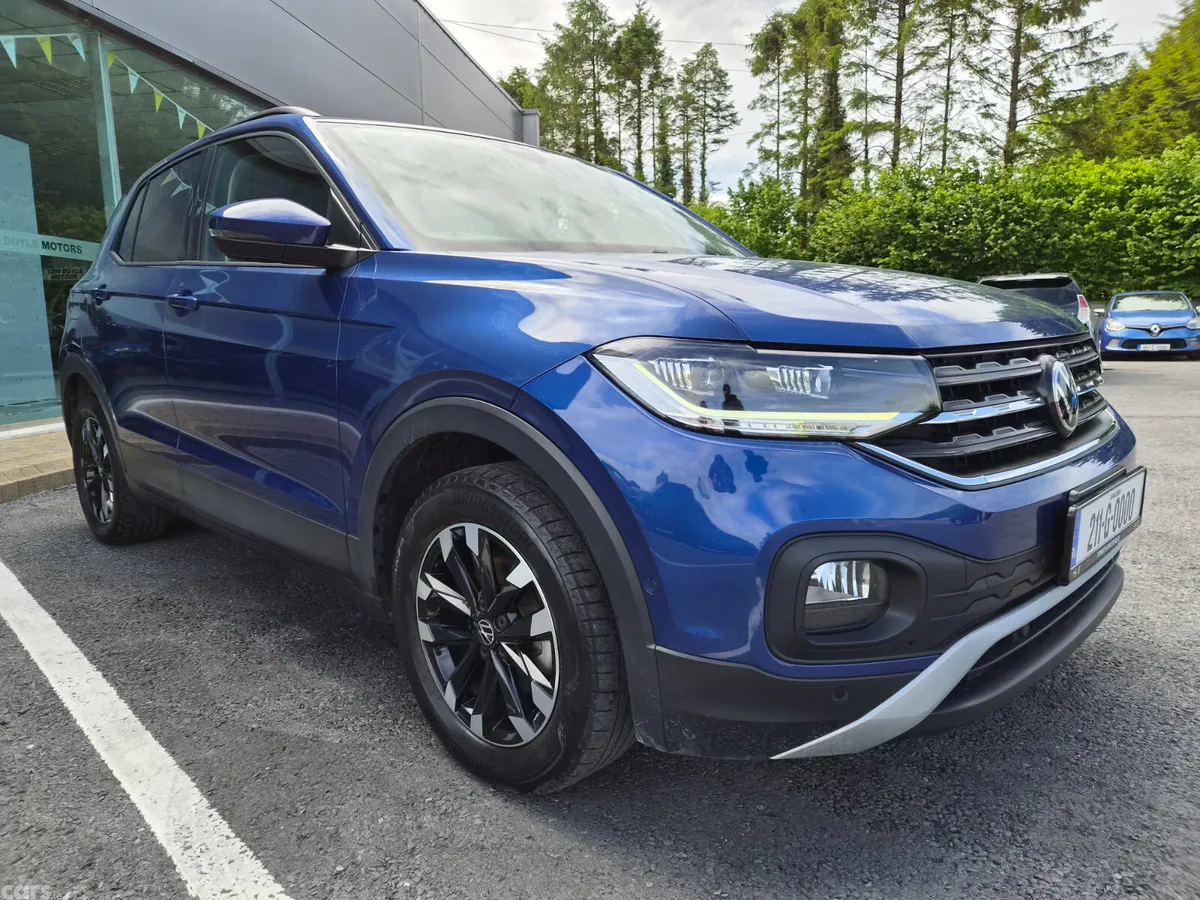 Volkswagen T-Cross SUV, Petrol, 2021, Blue