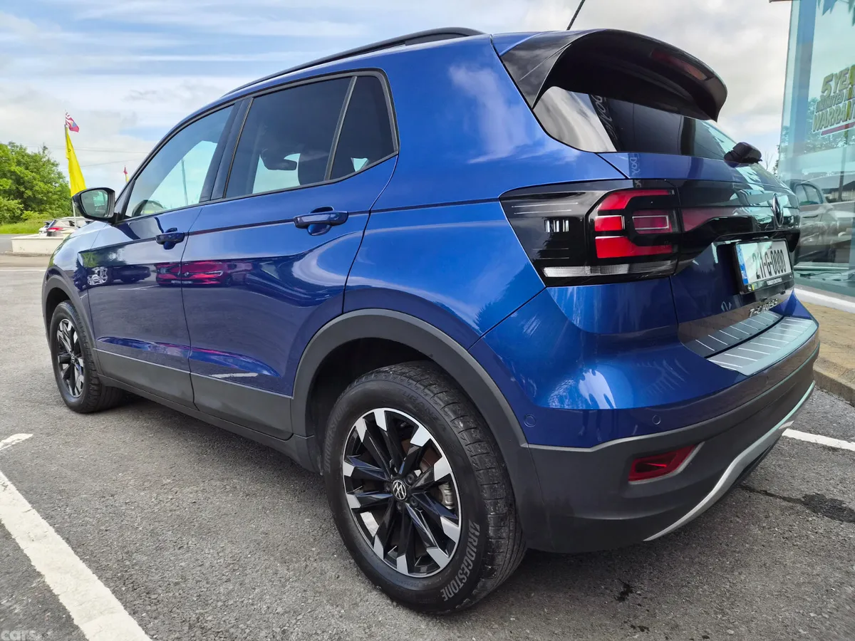 Volkswagen T-Cross SUV, Petrol, 2021, Blue