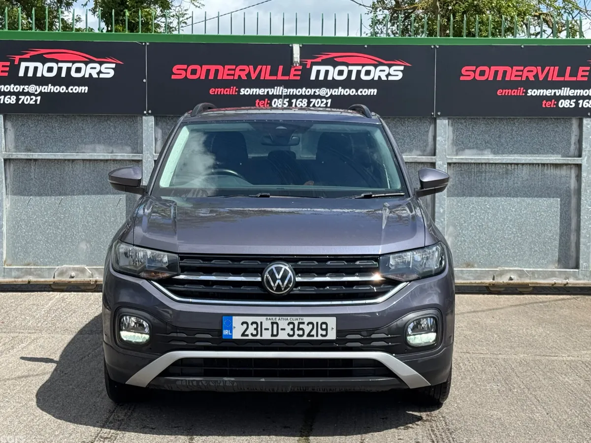 Volkswagen T-Cross SUV, Petrol, 2023, Grey