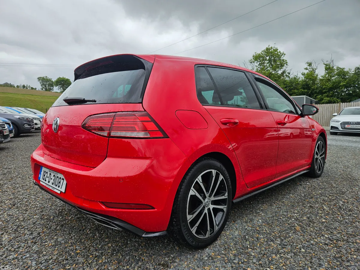 Volkswagen Golf Hatchback, Petrol, 2018, Red