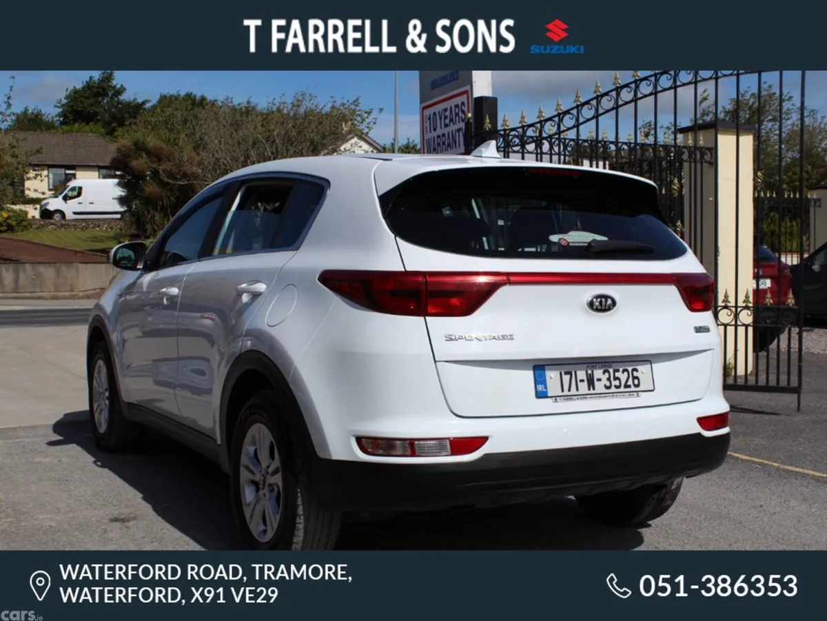 Kia Sportage Estate, Diesel, 2017, White