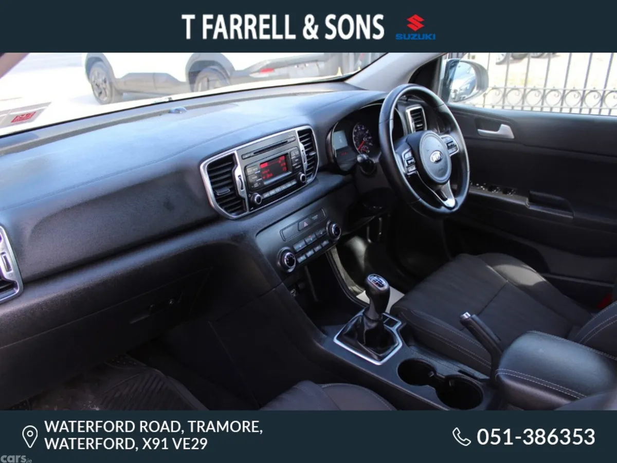 Kia Sportage Estate, Diesel, 2017, White